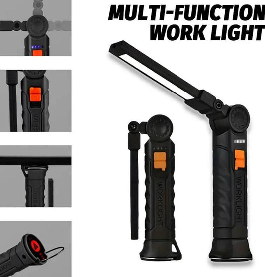 Illuminate Every Task with the Magnetic LED COB Work Light: Your Portable Powerhouse