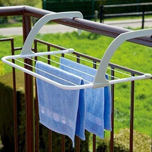 Foldable Cloth Stand for Drying Clothes | Portable Plastic & Metal Laundry Rack | Veens Product