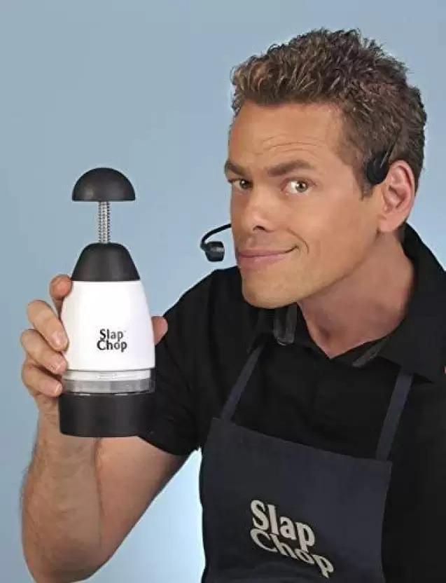 Slap Chop Vegetable Chopper & Slicer – Effortless Manual Chopper for Quick Food Prep