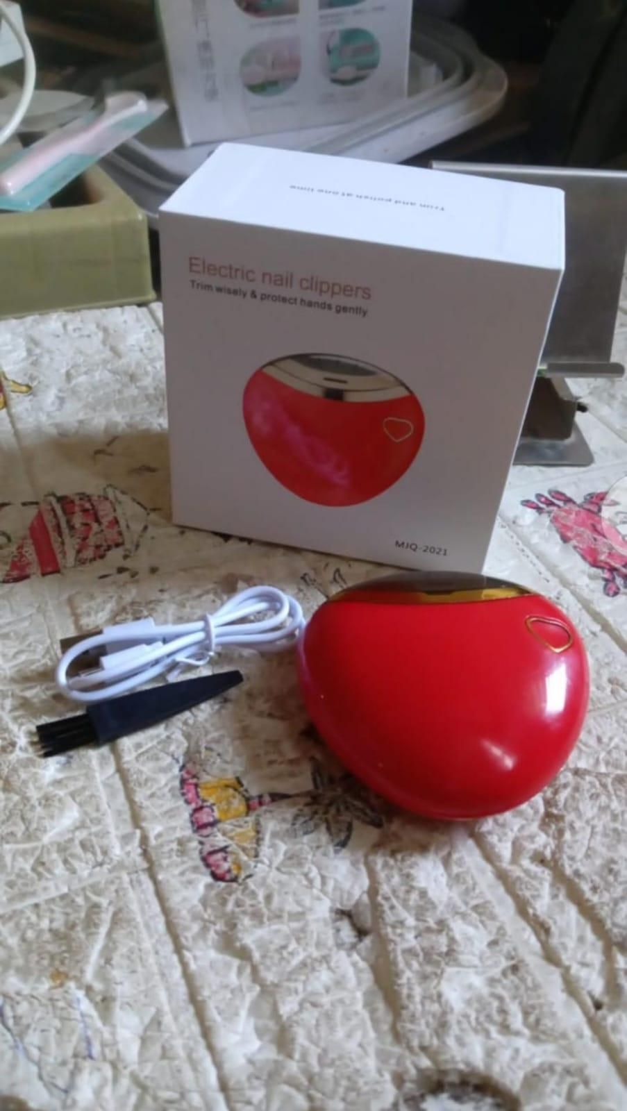 Electric Nail Clipper & Trimmer – Safe, Automatic, Rechargeable Nail Cutter for Kids & Adults