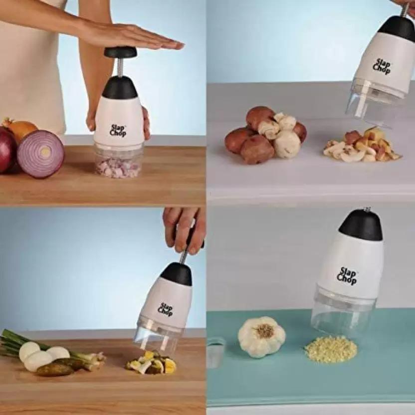Slap Chop Vegetable Chopper & Slicer – Effortless Manual Chopper for Quick Food Prep
