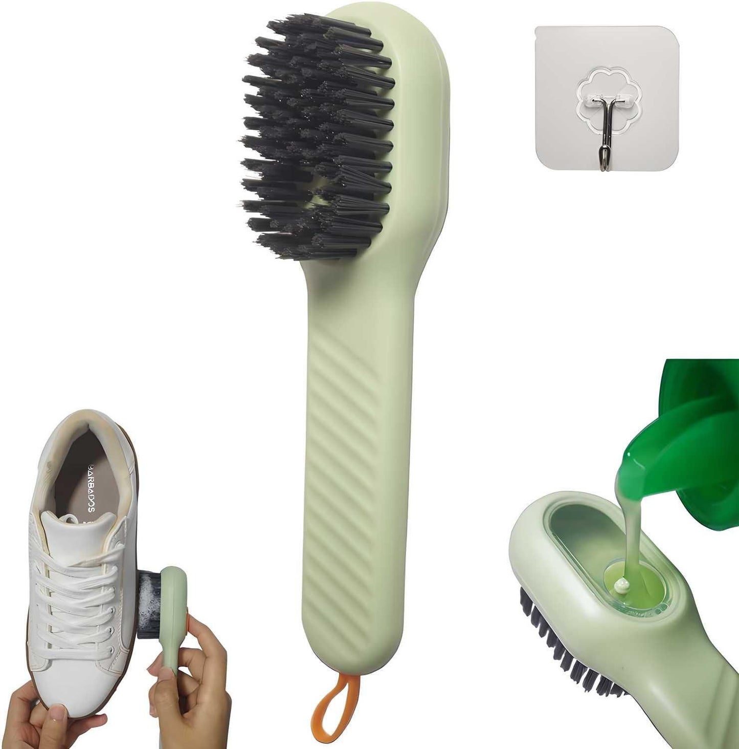 Multifunctional Shoe Polishing Brush – Compact, Durable & Easy to Use – Pack of 1