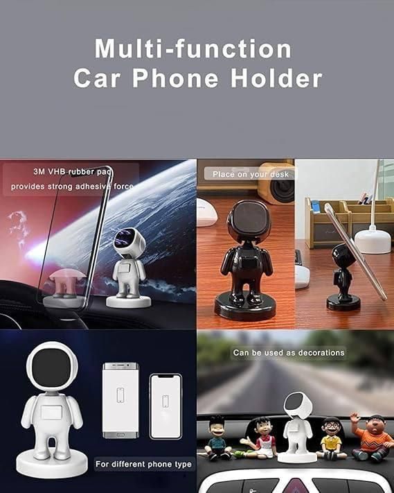 Universal Magnetic Car Phone Holder Mount – Strong Grip, 360° Rotation – Compatible with All Smartphones