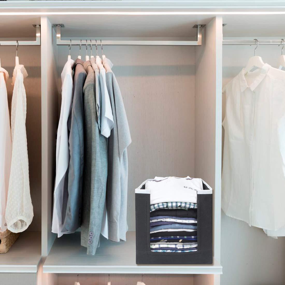 Space-Saving Foldable Fabric Storage Box - Closet & Underbed Organizer