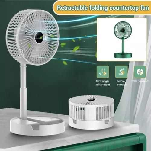 Powerful Rechargeable High-Speed Table Desk Fan | Portable & USB Charging