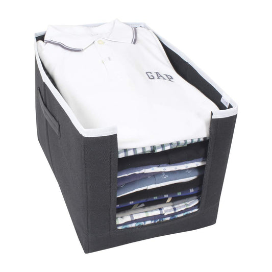 Space-Saving Foldable Fabric Storage Box - Closet & Underbed Organizer