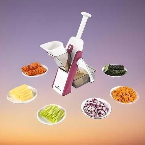 Premium Adjustable Vegetable Slicer – Stainless Steel Mandoline Cutter for Easy Meal Prep